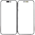 2 in 1 (Front Glass + OCA Pre-Installed) Compatible For iPhone 15 Pro (2 Pack) (OCA Master)