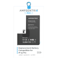 Replacement Battery Compatible For iPhone 15 Pro (AmpSentrix) (Basic)