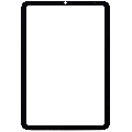 Front Glass Compatible For iPad Mini 6 (2021) / Mini 7 (2024) (Glass Separation Required) (WiFi / Cellular) (Premium) (All Colors)