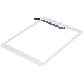 Digitizer Compatible For iPad Pro 9.7" (Glass Separation Required) (Aftermarket Plus) (White)