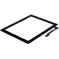Digitizer Compatible For iPad 3 / iPad 4 (Home Button Pre-Installed Compatible For iPad 3) (Aftermarket Plus) (Black)