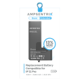 Extended Capacity Replacement Battery Compatible For iPhone 11 Pro (AmpSentrix Basic Extended)