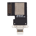 Charging Port Flex Cable Compatible For iPad Pro 12.9" 3rd Gen (2018) / 4th Gen (2020) / iPad Pro 11" 1st Gen (2018) / Pro 11" 2nd Gen (2020) (Aftermarket Plus) (White)