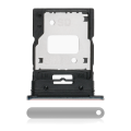 Dual Sim Card Tray Compatible For Xiaomi Mi 11 Lite (Silver)