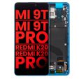 OLED Assembly With Frame Compatible For Xiaomi Mi 9T / 9T Pro / K20 / K20 Pro (Aftermarket Plus) (Glacier Blue)