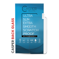 Casper Tempered Glass (Back Glass) Compatible For iPhone X / XS (10 Pack) (Clear)