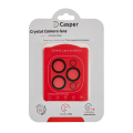 Casper Camera Lens Protector Compatible For iPhone 15 Pro / 15 Pro Max (Crystal Full Cover)