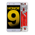 LCD Assembly With Frame Compatible For Huawei Honor 9 (Refurbished) (Glacier Gray)