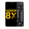LCD Assembly With Frame Compatible For Huawei Honor 8X (Refurbished) (Black)