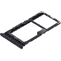 Single Sim Card Tray Compatible For Motorola Moto G34 (Charcoal Black)