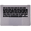 Top Case Assembly With Battery And Keyboard Compatible For MacBook Air 15" (A2941 / Mid 2023) (UK Keyboard) (Space Gray)