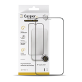 Casper Pro Silicone Tempered Glass Compatible For iPhone 15 (Retail Pack) (Clear)