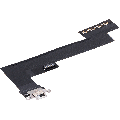 Charging Port Flex Cable Compatible For iPad Air 4 (WiFi Version) (Used OEM Pull: Grade A) (White)