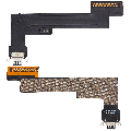 Charging Port Flex Cable Compatible For iPad Air 5 (WiFi Version) (Aftermarket Plus) (Space Gray)