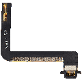 Charging Port Flex Cable Compatible For iPad 7 (2019) / iPad 8 (2020) / iPad 9 (2021) (Used OEM Pull: Grade A) (Black)