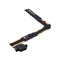 Charging Port Flex Cable Compatible For iPad 7 (2019) / iPad 8 (2020) / iPad 9 (2021) (Used OEM Pull: Grade A) (Black)