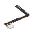 Charging Port Flex Cable Compatible For iPad 7 (2019) / iPad 8 (2020) / iPad 9 (2021) (Used OEM Pull: Grade A) (White)