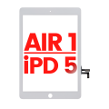 Digitizer Compatible For iPad Air 1 / iPad 5 (2017) (No Home Button Installed) (Aftermarket Plus) (White)