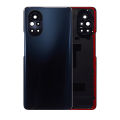 Back cover Glass With Camera Lens Compatible For Huawei Nova 8 (Black)