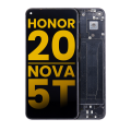 LCD Assembly With Frame Compatible For Huawei Honor 20 / Nova 5T (Refurbished) (Midnight Black)