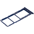 Dual Sim Card Tray Compatible For Samsung Galaxy A10 (A105 / 2019) (Blue)