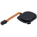 Fingerprint Reader With Flex Cable Compatible For Samsung Galaxy A20 (A205 / 2019) (Black)
