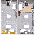 Mid-Frame Housing Compatible For Samsung Galaxy Note 10 Plus (Aura White)
