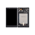 LCD Assembly With Frame Compatible For Lenovo Tab 3 8.0" (TB3-850F) (Black Denim) (Refurbished)