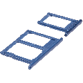 Sim Card Tray Compatible For Samsung Galaxy A6 (A600 / 2018) / A6 Plus (A605 / 2018) (Blue)