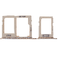 Sim Card Tray Compatible For Samsung Galaxy A6 (A600 / 2018) / A6 Plus (A605 / 2018) (Gold)