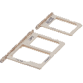 Sim Card Tray Compatible For Samsung Galaxy A6 (A600 / 2018) / A6 Plus (A605 / 2018) (Gold)