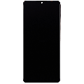 LCD Assembly With Frame Compatible For ZTE Blade A72 4G (A7040) (Refurbished) (Space Gray)