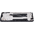 LCD Assembly With Frame Compatible For ZTE Blade A72 4G (A7040) (Refurbished) (Space Gray)
