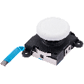 3D Analog Joystick Cap Thumbstick for Nintendo Switch / Switch OLED / Switch Lite Joy Con Controller (White)