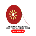 Double-Sided Polyester Red Tape (2MM X 25M) (Tesa Model # 4965)