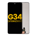 LCD AAssembly Without Frame Compatible For Motorola Moto G34 (XT2363 / 2023) (Refurbished) (All Colors)