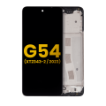 LCD Assembly With Frame Compatible For Moto G54 (XT2343-2 / 2023) (Refurbished) (All Colors)
