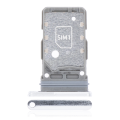 Dual Sim Card Tray Compatible For Samsung Galaxy S21 5G (Phantom White)