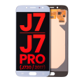 OLED Assembly Without Frame Compatible For Samsung Galaxy J7 / J7 Pro (J730 / 2017) (Aftermarket Plus)  (Blue / Gray)