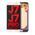 OLED Assembly Without Frame Compatible For Samsung Galaxy  J7 / J7 Pro (J730 / 2017)  (Aftermarket Plus)  (Gold)