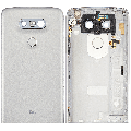 Back cover Glass Compatible For LG G5 (Generic) (Silver)