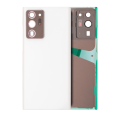Back Cover Glass With Camera Lens Compatible For Samsung Galaxy Note 20 Ultra (No Logo) (Aftermarket Plus) (Mystic White)