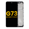 LCD Assembly With Frame Compatible For Motorola Moto G73 (XT2237 / 2022) (Refurbished) (All Colors)