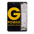 LCD Assembly With Frame Compatible For Motorola Moto G Power (XT2165 / 2022) (Refurbished) (All Colors)