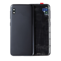 Back Cover Glass With Camera Lens Compatible Samsung Galaxy A10E (A102 / 2019) (Black) (Service Pack)