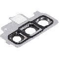 Back Camera Lens With Bracket / Bezel Compatible For Samsung Galaxy Note 10  (Aura Glow / Silver)