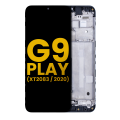 LCD Assembly With Frame Compatible For Motorola Moto G9 Play (XT2083 / 2020) (Refurbished) (All Colors)