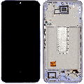 OLED Assembly With Frame Compatible For Samsung Galaxy A34 5G (A346 / 2023) (Refurbished) (Violet)