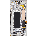 OLED Assembly With Frame Compatible For Samsung Galaxy Note 9 (Refurbished) (Alpine White)