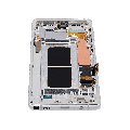 OLED Assembly With Frame Compatible For Samsung Galaxy Note 9 (Refurbished) (Alpine White)